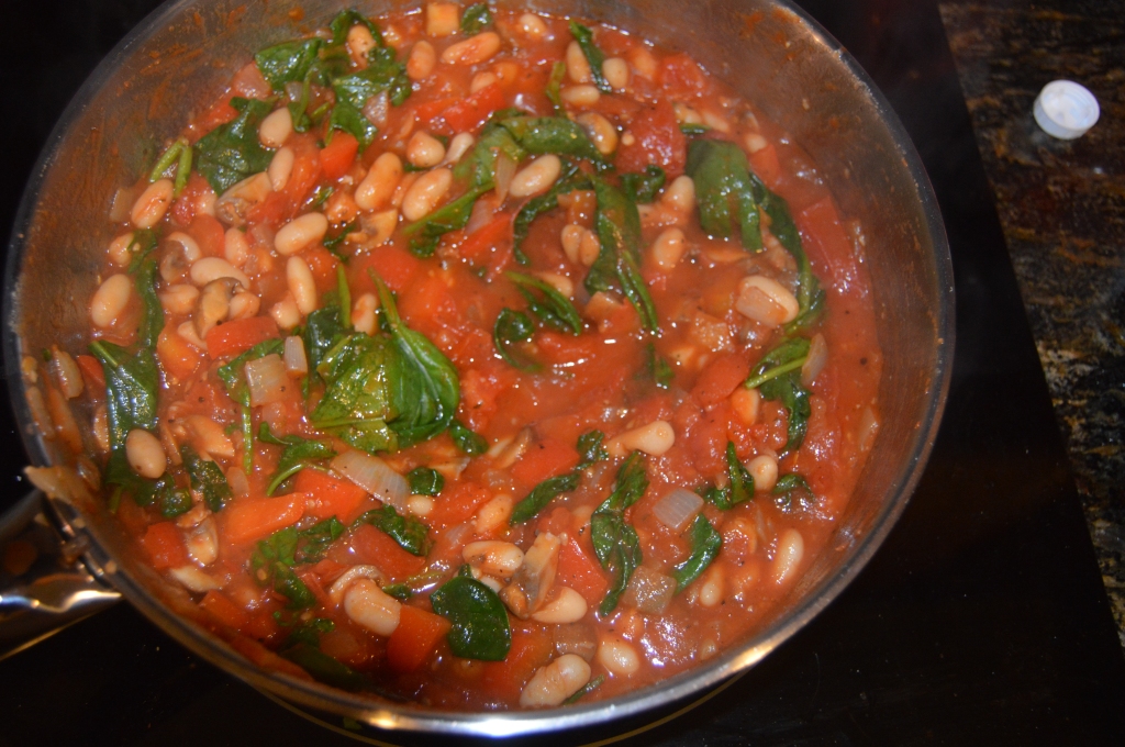 So Delish! – My Version of a White Bean and Spinach Ragout – The ...